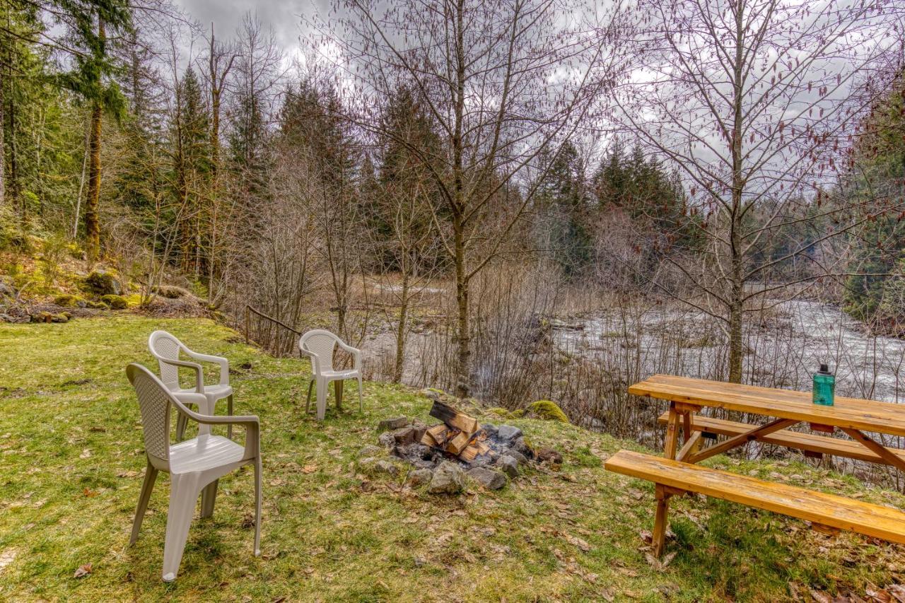 Riverbend Cabin 2 Rhododendron エクステリア 写真