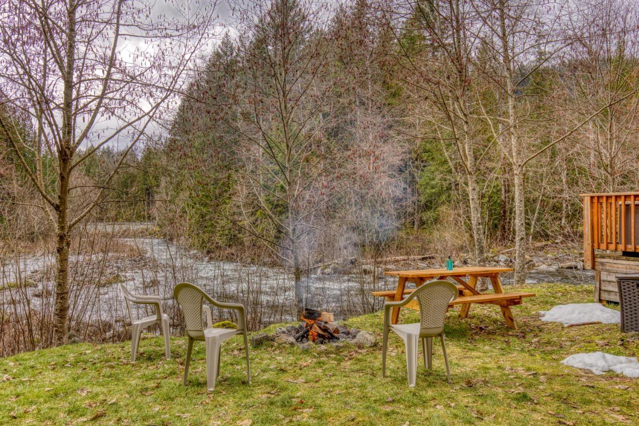 Riverbend Cabin 2 Rhododendron エクステリア 写真