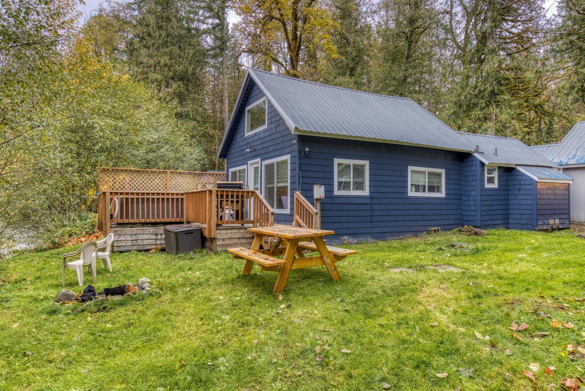 Riverbend Cabin 2 Rhododendron エクステリア 写真